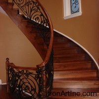Wrought Iron Stairs
